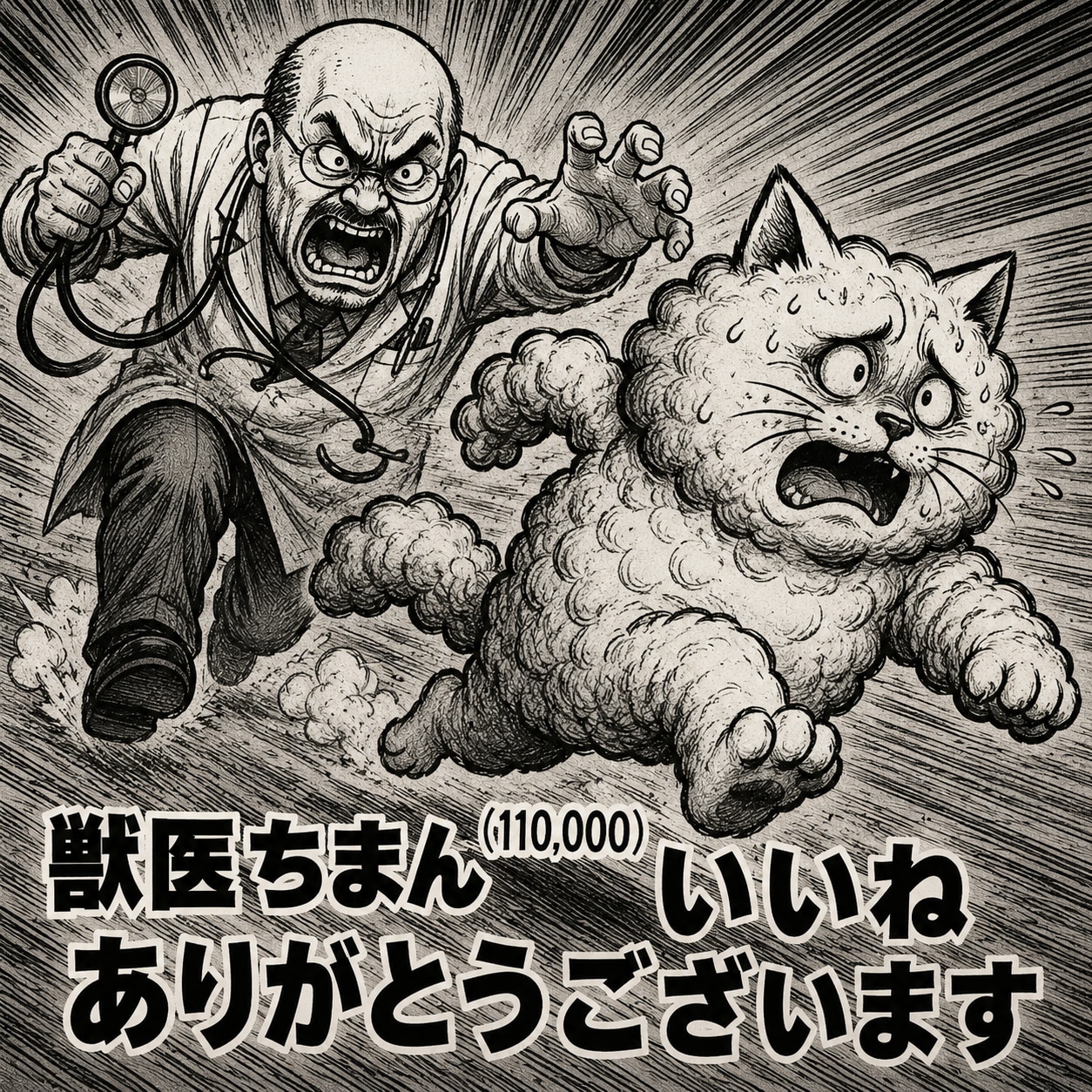 110,000いいねありがとうございます