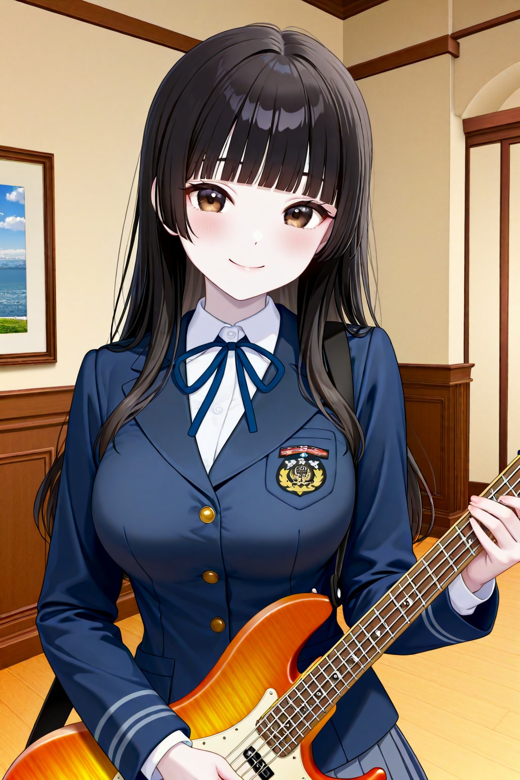 けいおんの秋山澪コスのサキちゃん