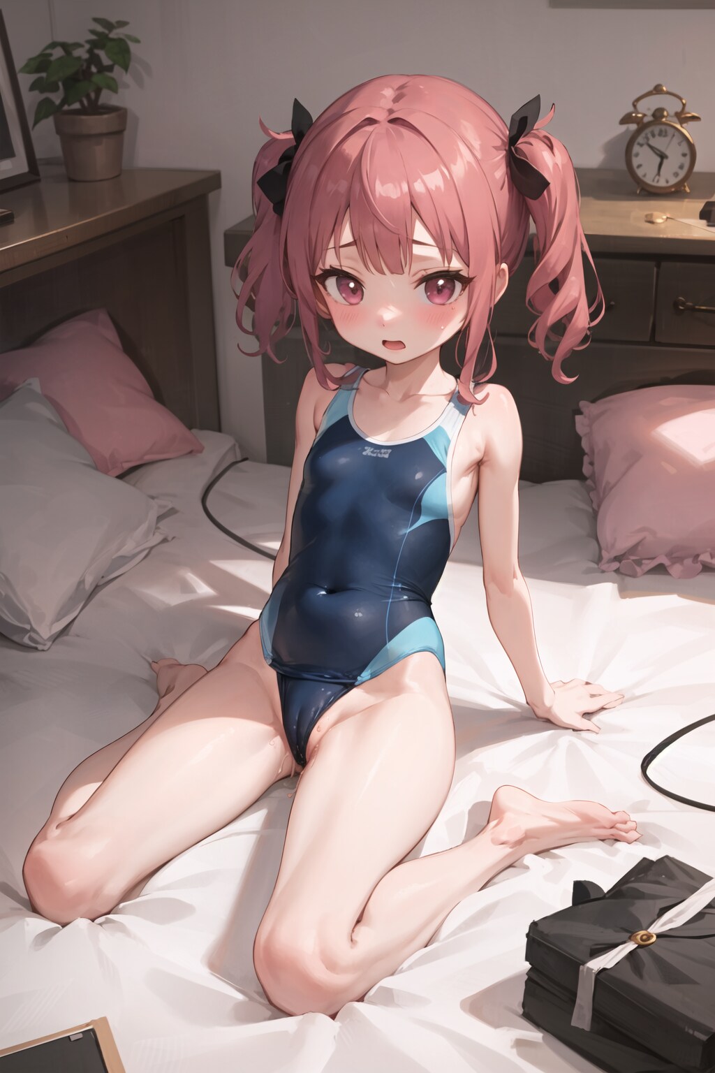 競泳水着の少女2