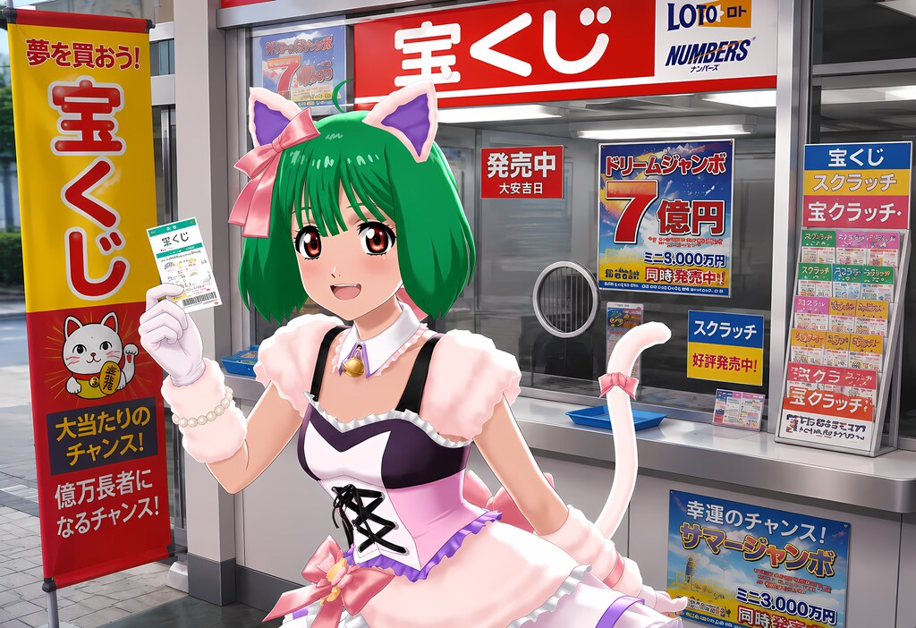 9月2日（宝くじの日）