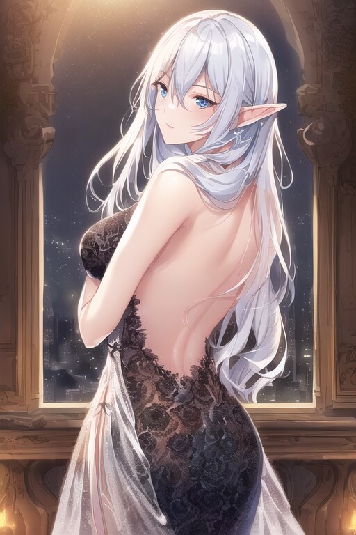 バックレスドレス