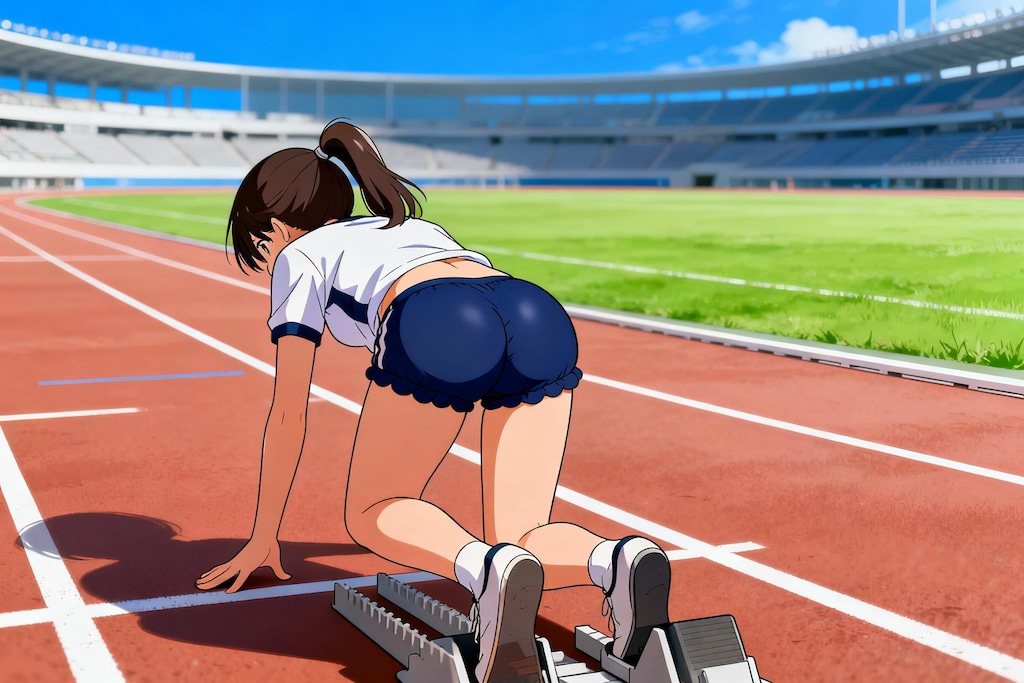 クラウチングスタート