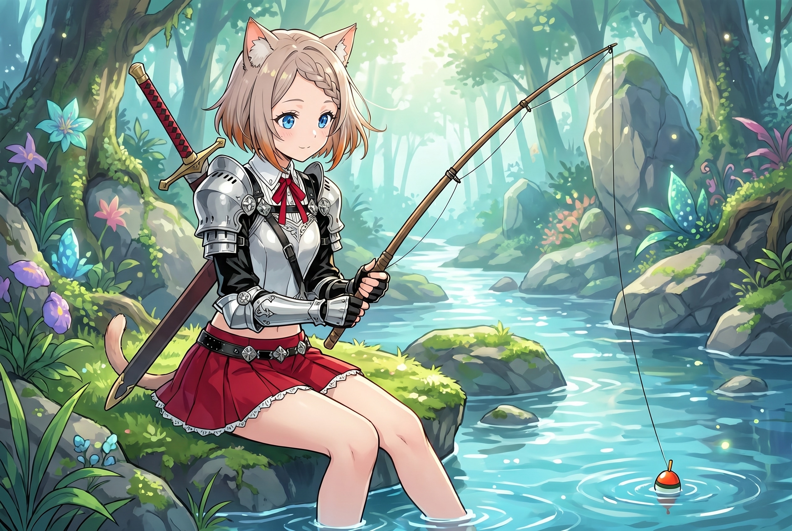 キャッチ&イート | の人気AIイラスト・グラビア