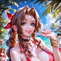 どぉこの水着　エアリス　バージョン 2枚目