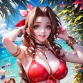 どぉこの水着　エアリス　バージョン 3枚目