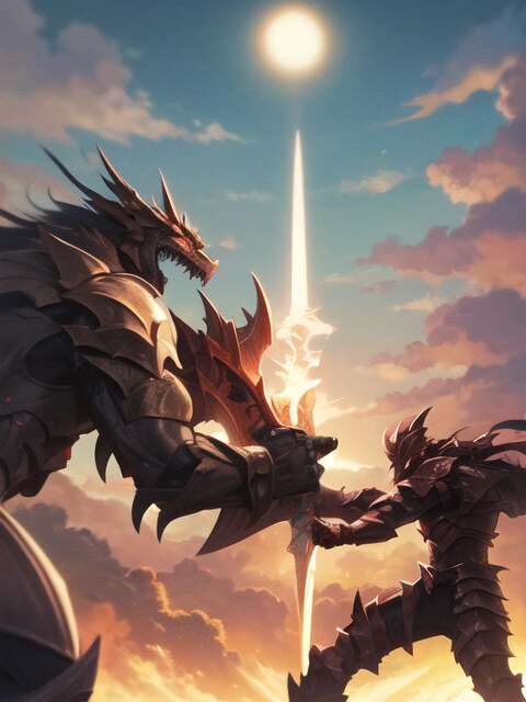 竜騎士　決闘