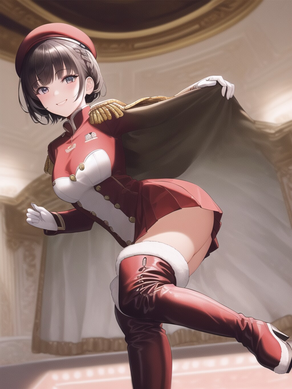 マーチングバンド美少女　試行錯誤