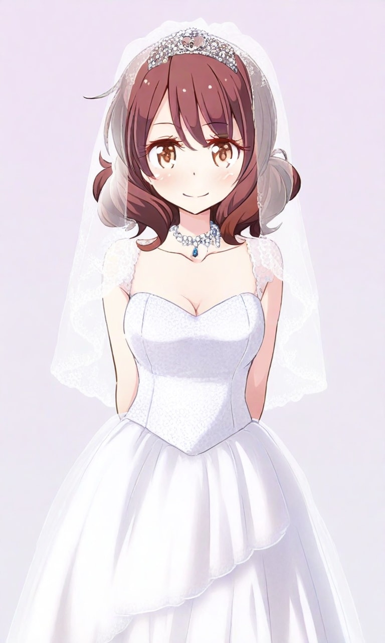 黄前久美子 ウエディングドレス