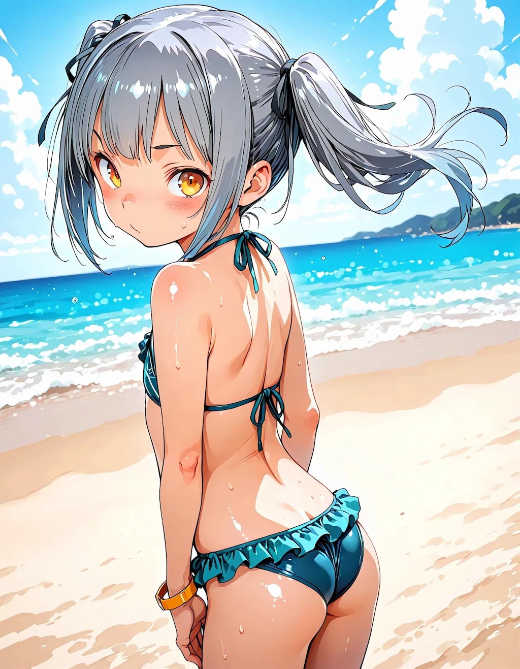 夏だ！ビーチだ！お昼だよ水着に着替えて全員集合！！7.4