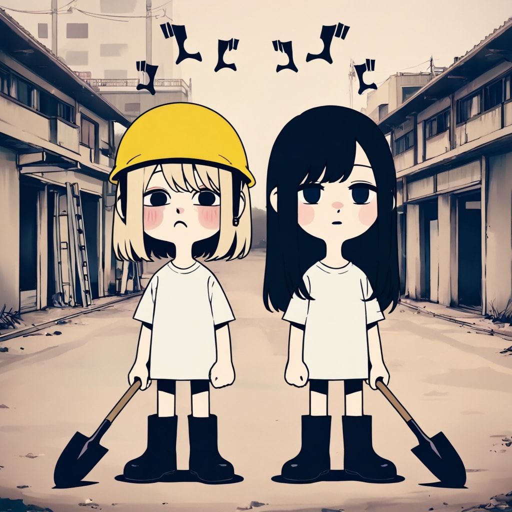 バイト中（工事現場）/LILAC