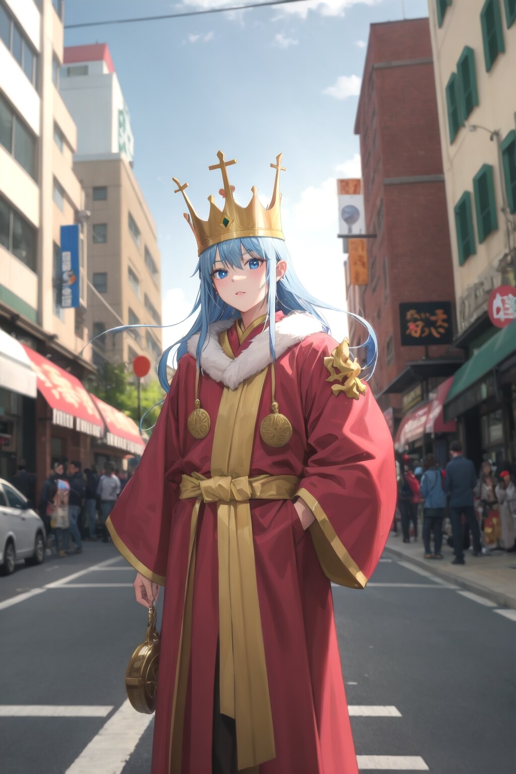 竜王戴冠3 旅の大道芸人 | の人気AIイラスト・グラビア