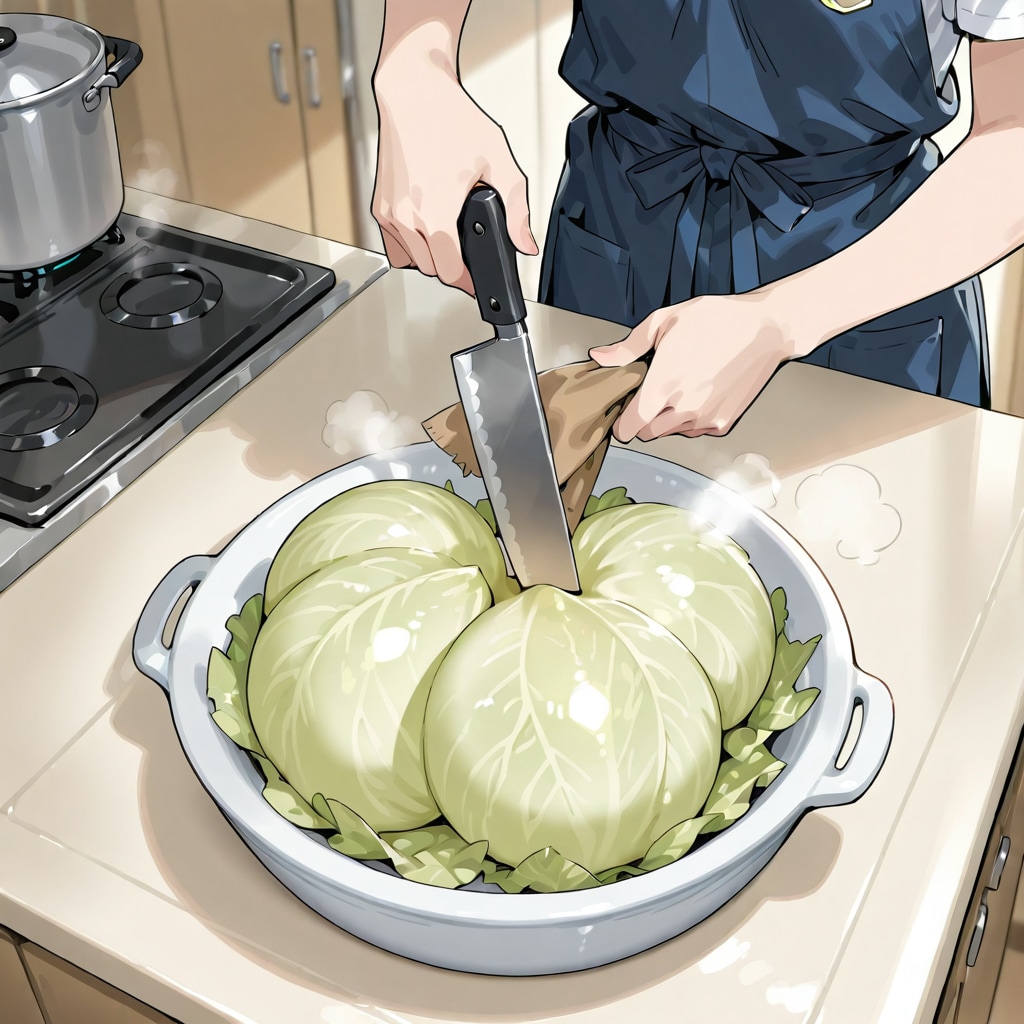 キャベツの千切りNGシーン集