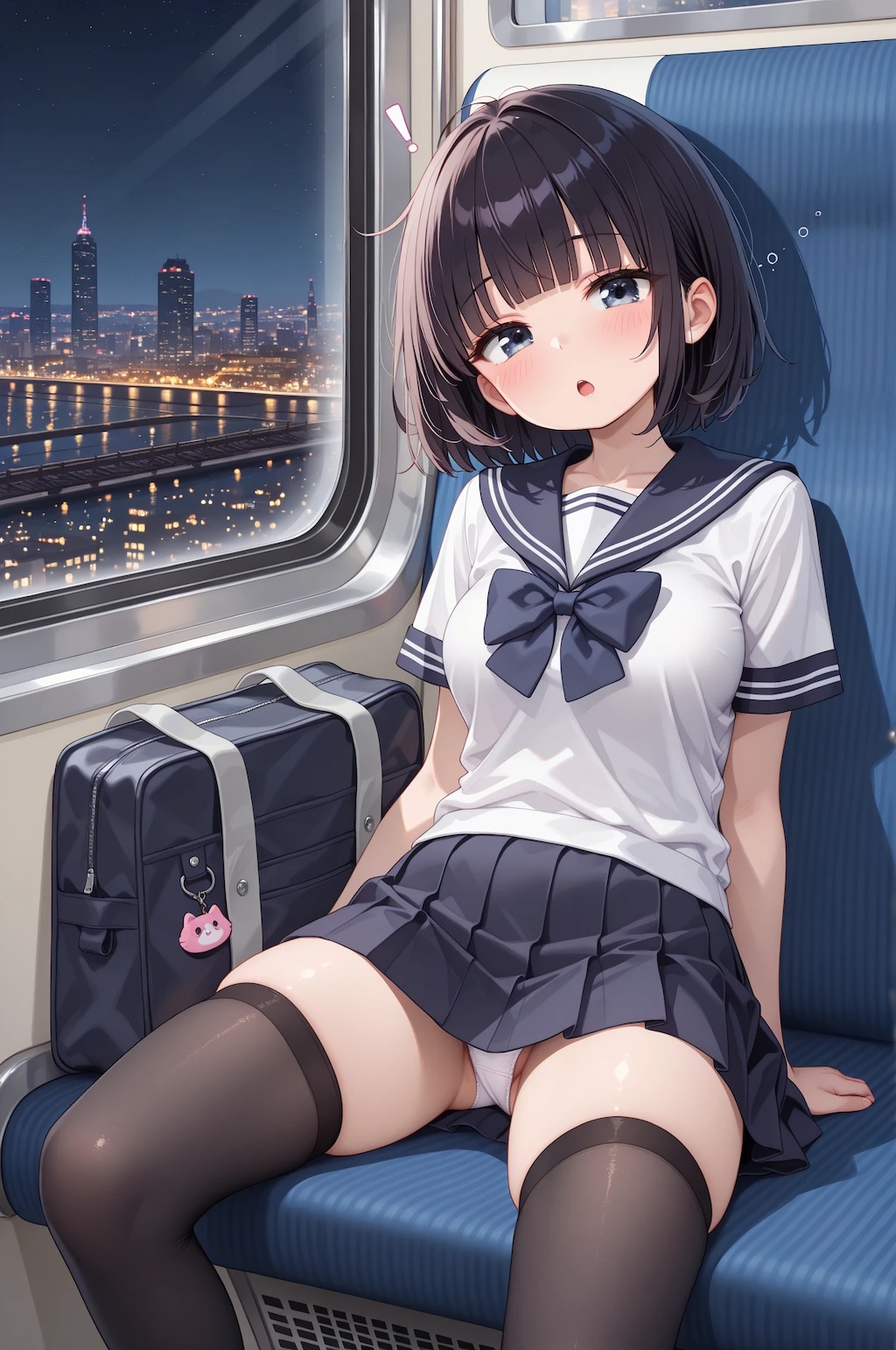 ちょっとお眠なJK