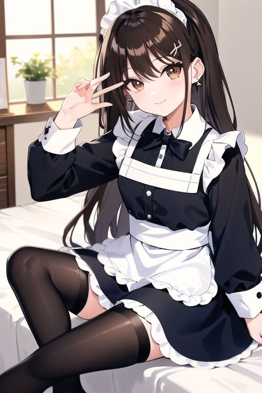 健全なメイドさん | の人気AIイラスト・グラビア