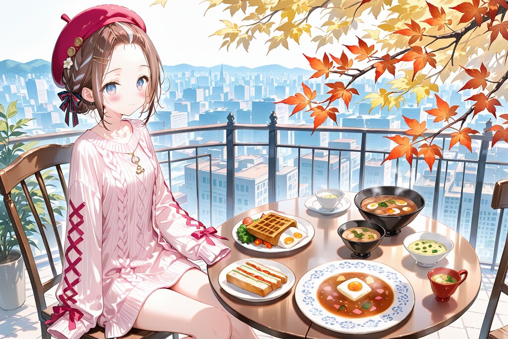 「食欲の秋だからね！(ニコ)」