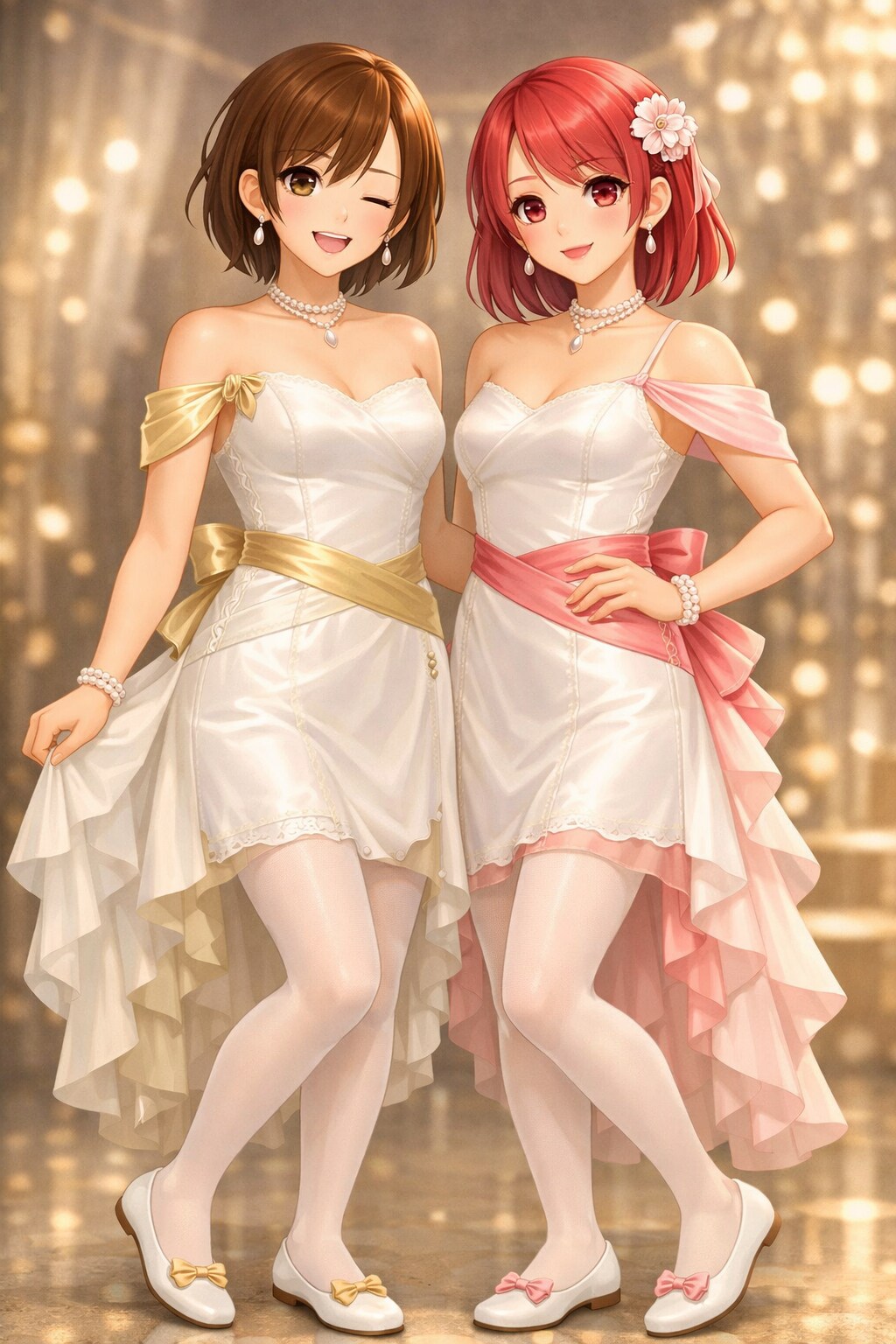 もしも高咲侑がアイドルになったら…（高咲侑衣装）④ ＋上原歩夢衣装