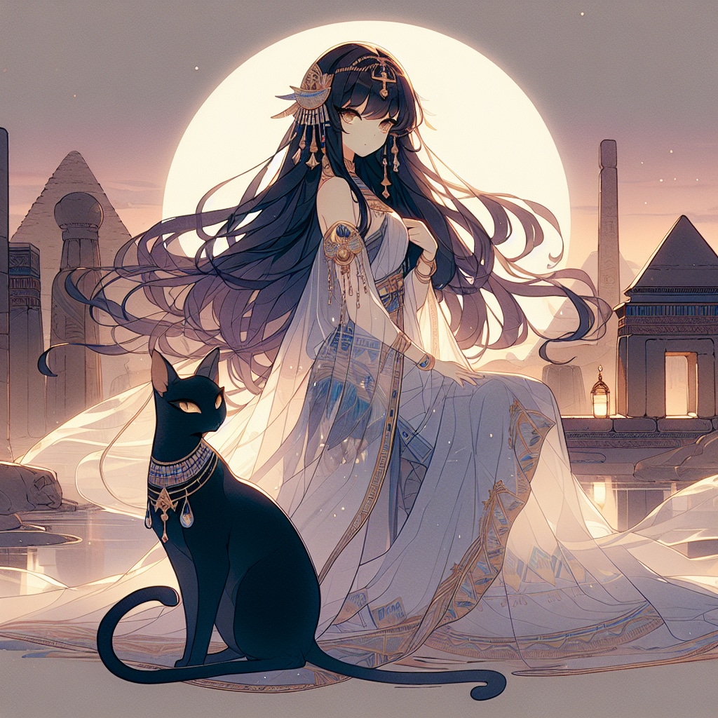 Dalleにエジプト描いてもらった