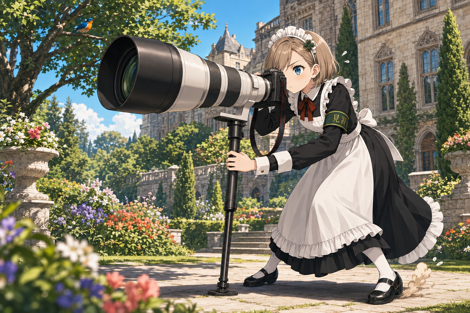 ガチ勢メイド | の人気AIイラスト・グラビア