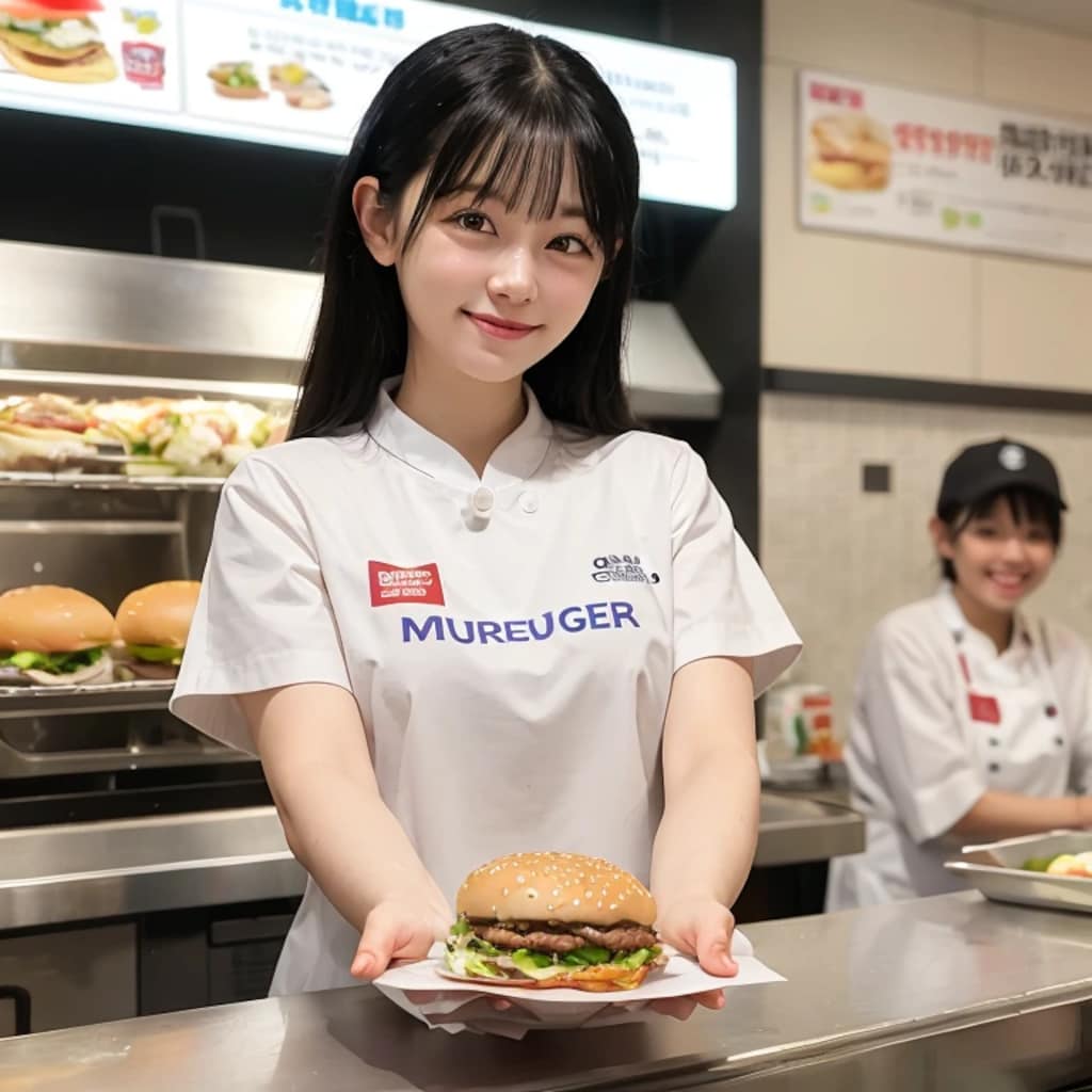 黒髪ロングでクルーの美女８４