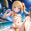 縞マイクロビキニY美 2枚目