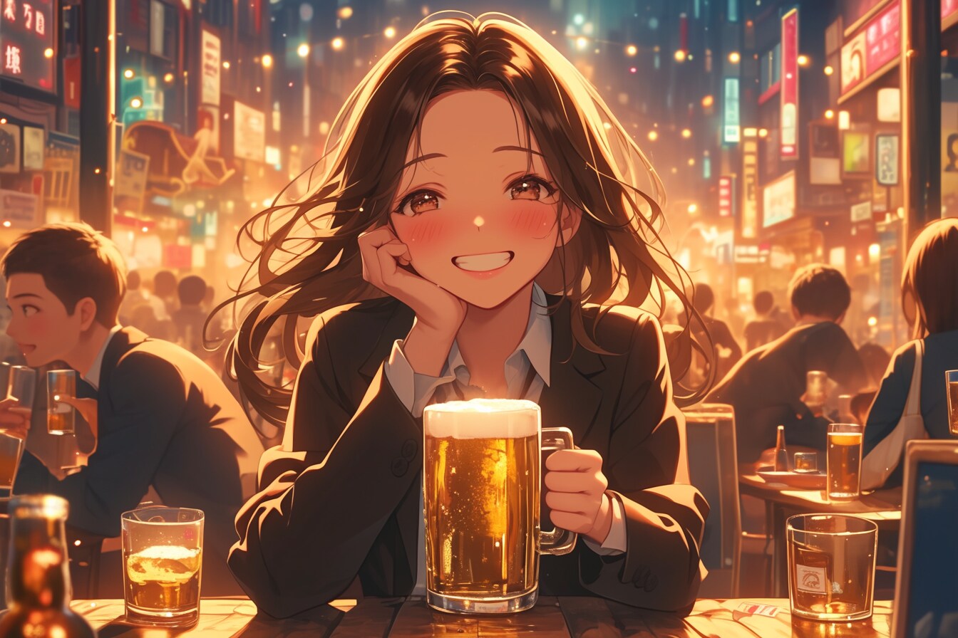 乾杯‼️🍻✨210 | の人気AIイラスト・グラビア