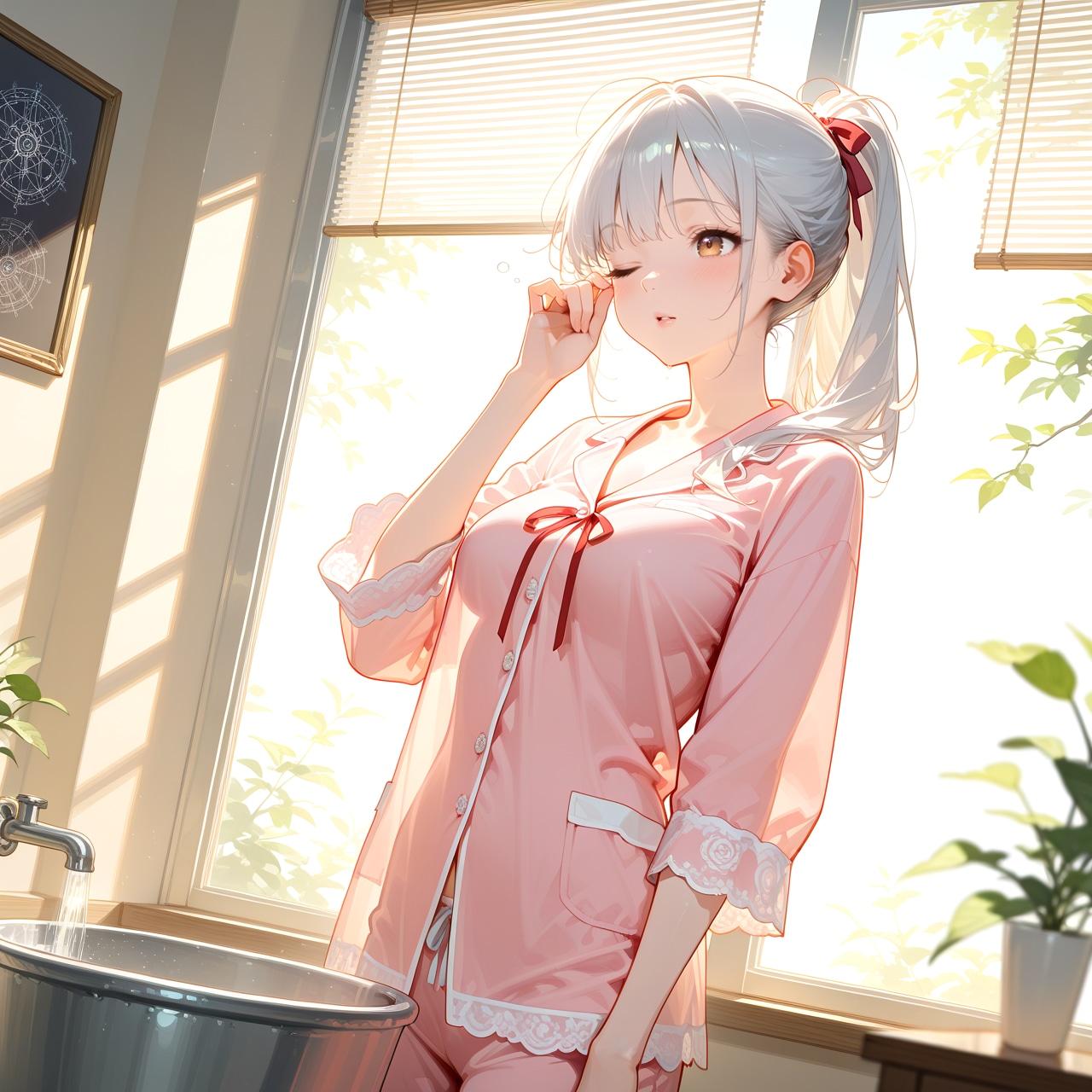 寝起きのエル | の人気AIイラスト・グラビア