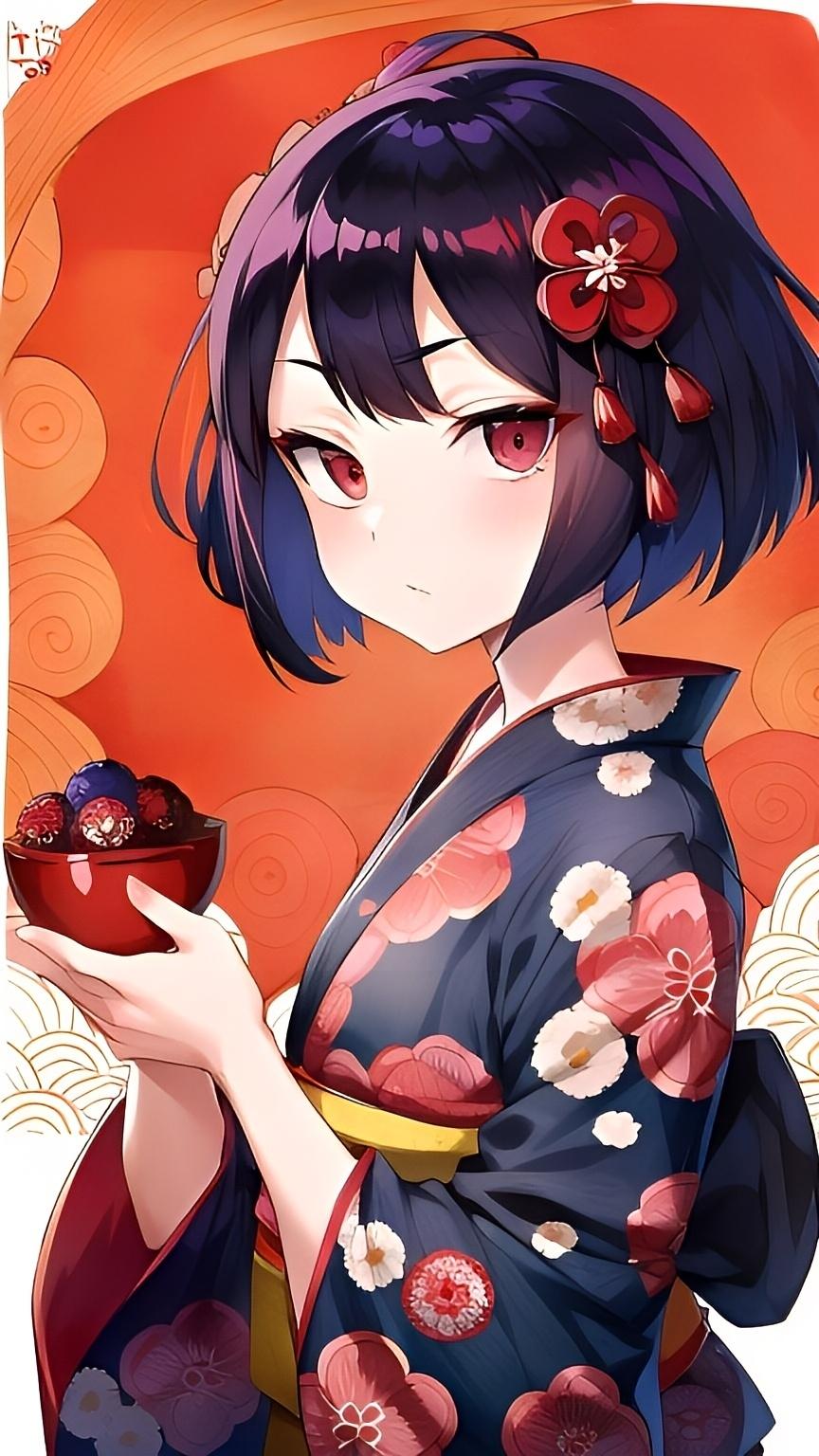 着物少女③