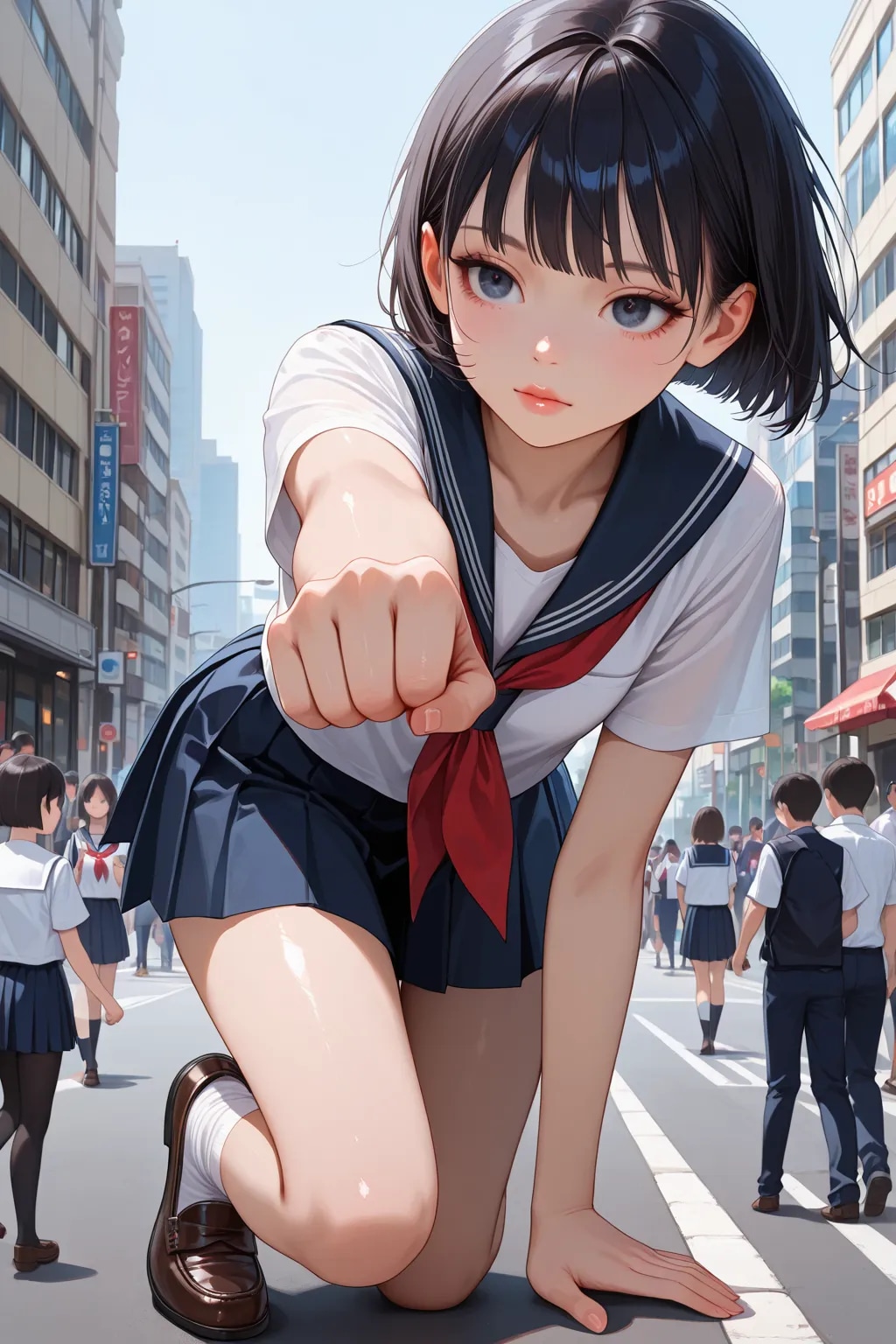 おはよう大女子高生 4