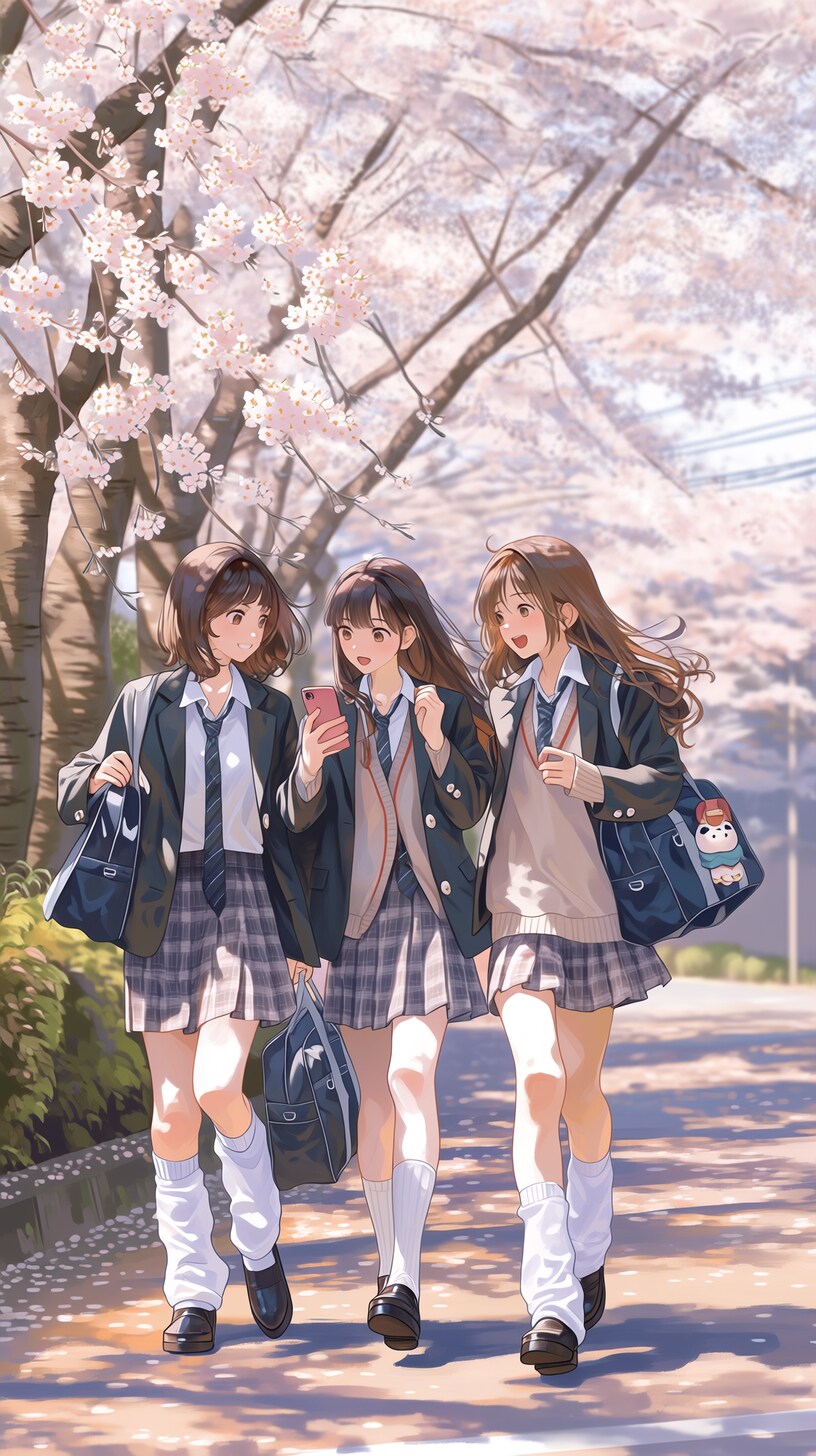 3人の女子高生