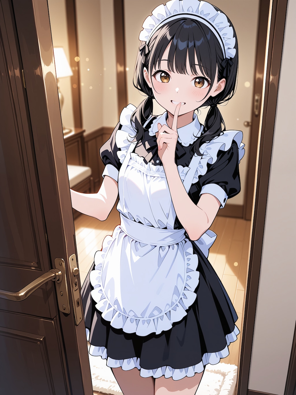 ご主人様、お待ちしてました。