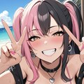 水着ギャルwピース 2枚目