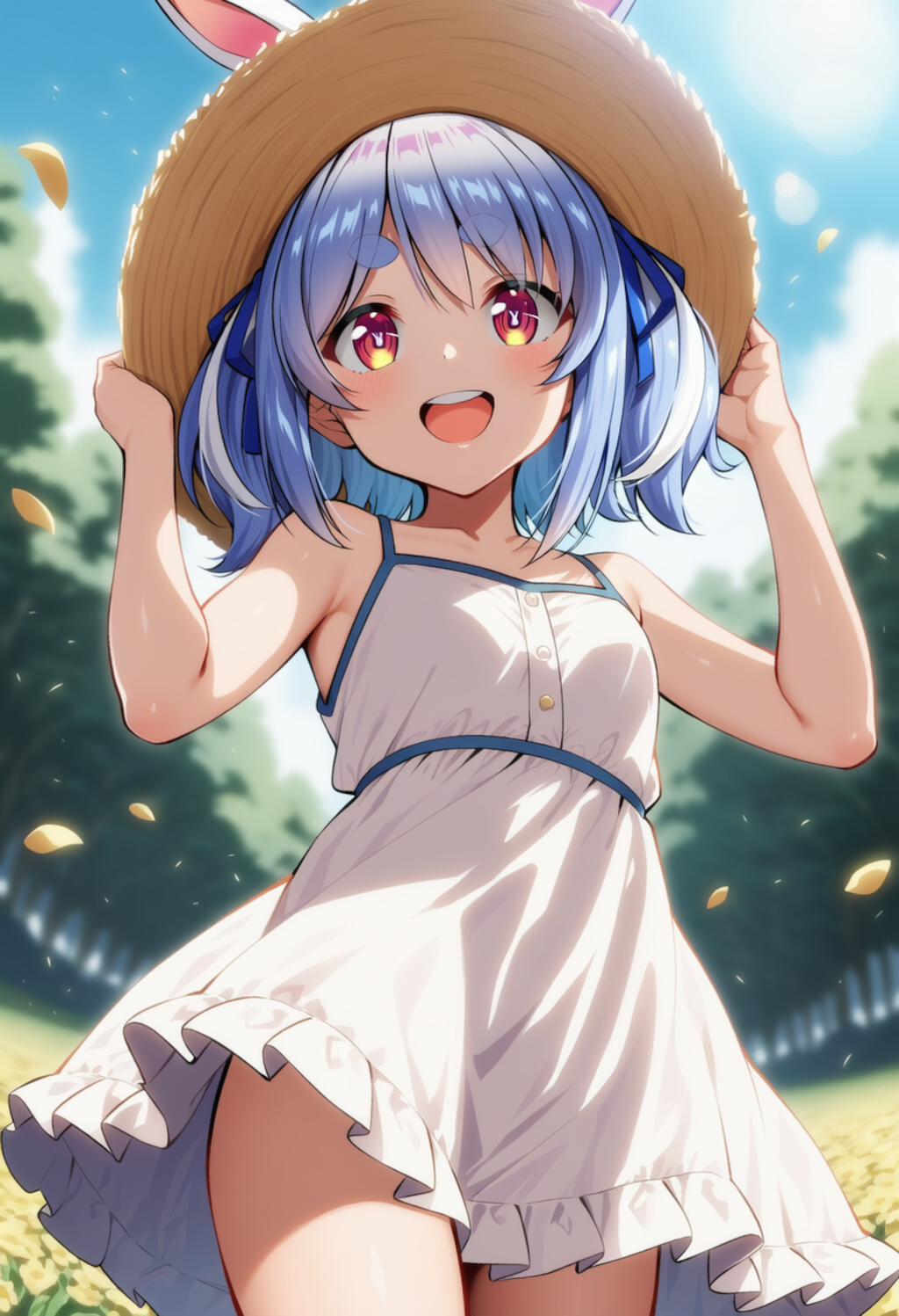 みてみて！かわいいでしょ！（兎田ぺこら）