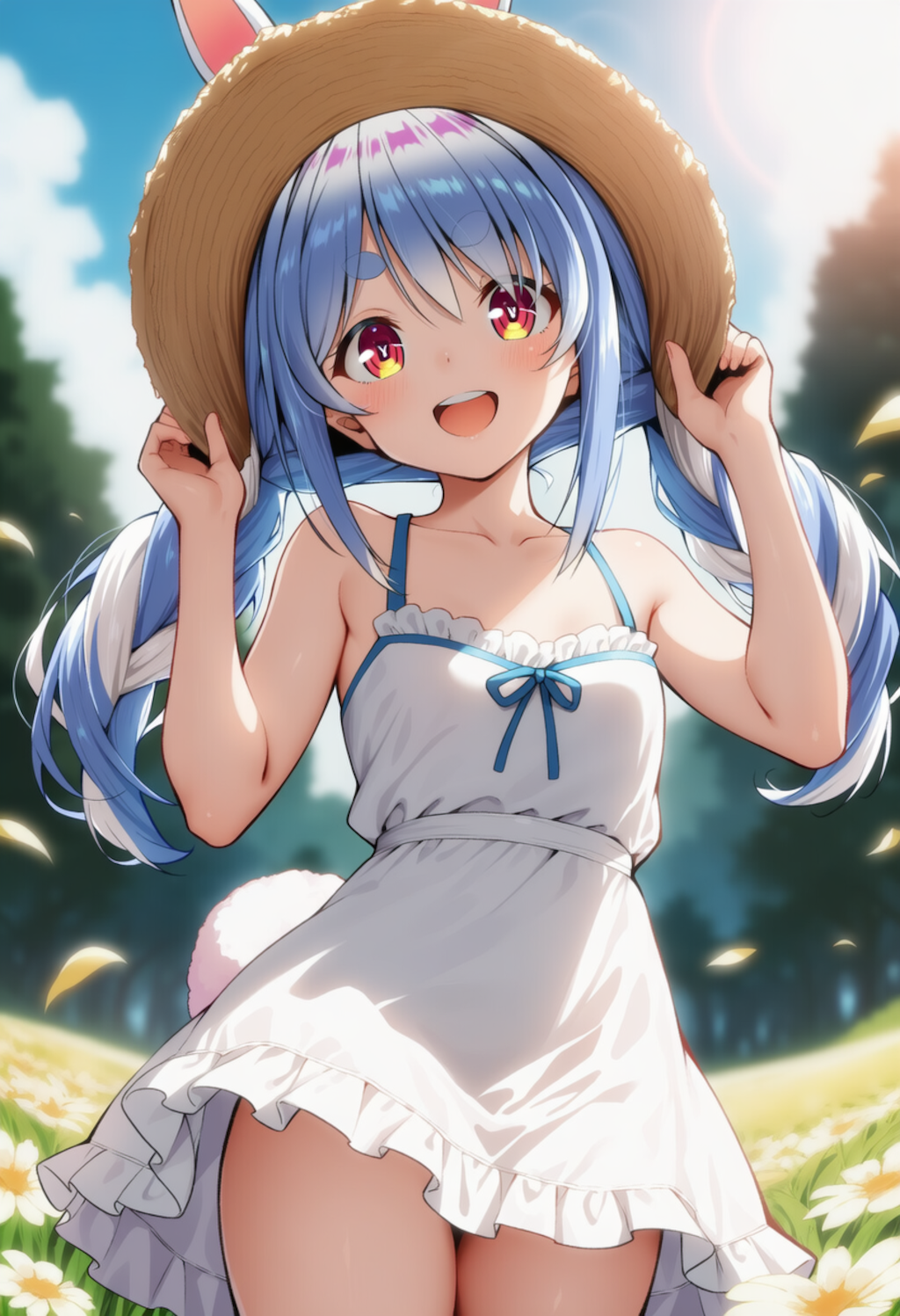 みてみて！かわいいでしょ！（兎田ぺこら）