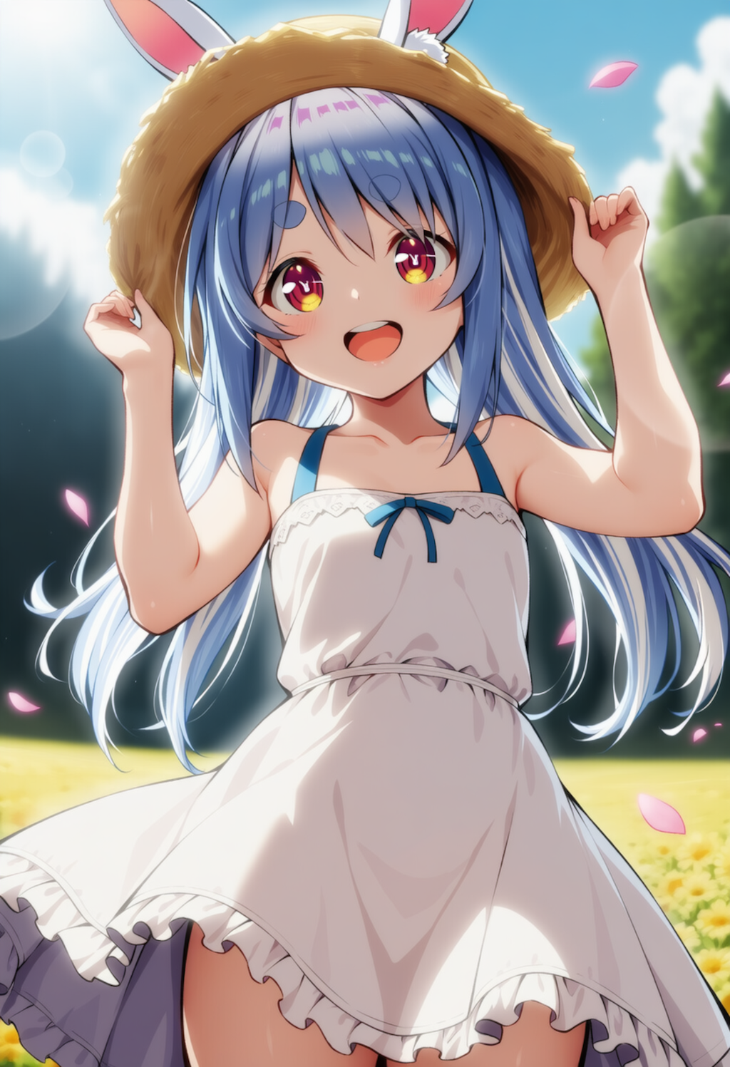 みてみて！かわいいでしょ！（兎田ぺこら）