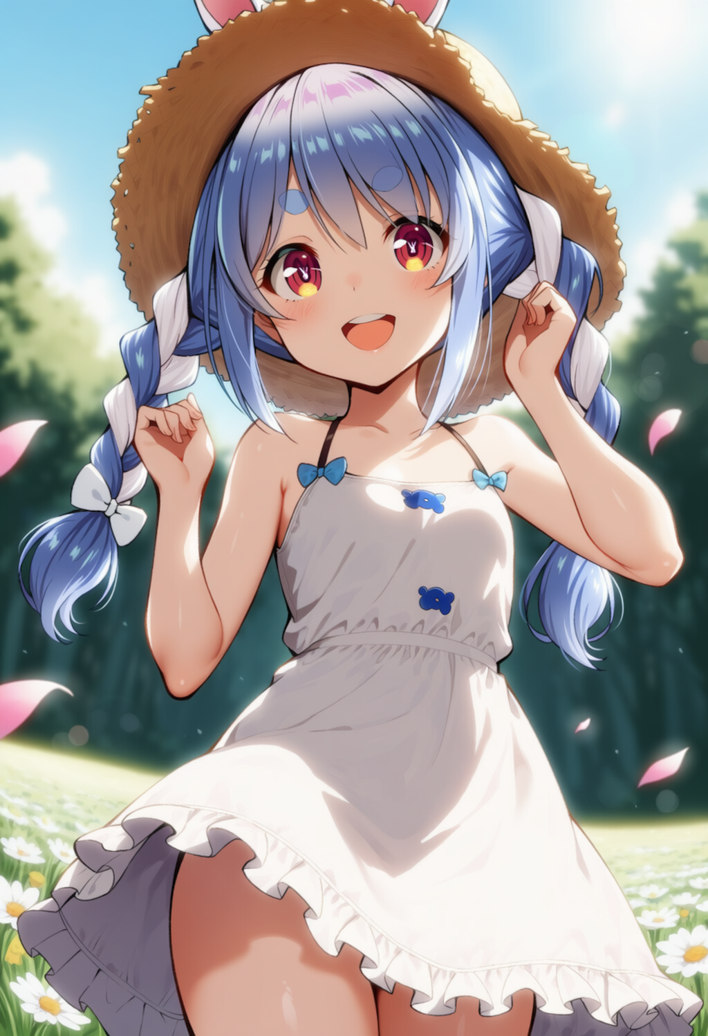 みてみて！かわいいでしょ！（兎田ぺこら）
