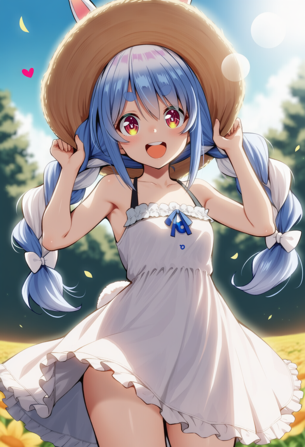 みてみて！かわいいでしょ！（兎田ぺこら）