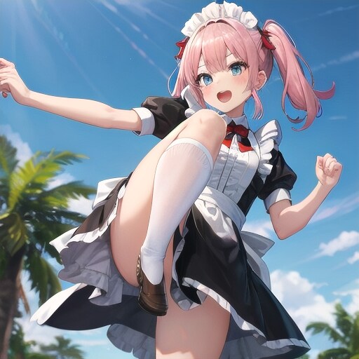 メイドハイキック？