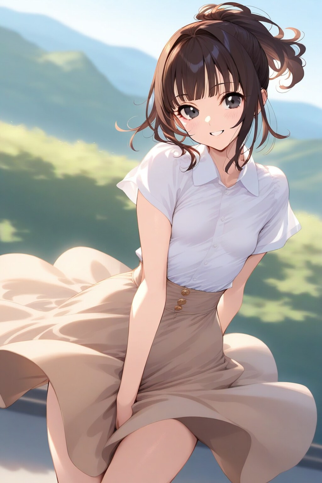 雫ちゃん #1　強風撮影会　WAVE