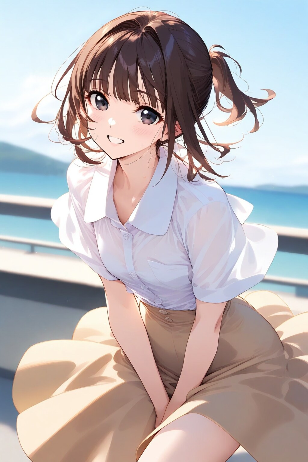 雫ちゃん #1　強風撮影会　WAVE