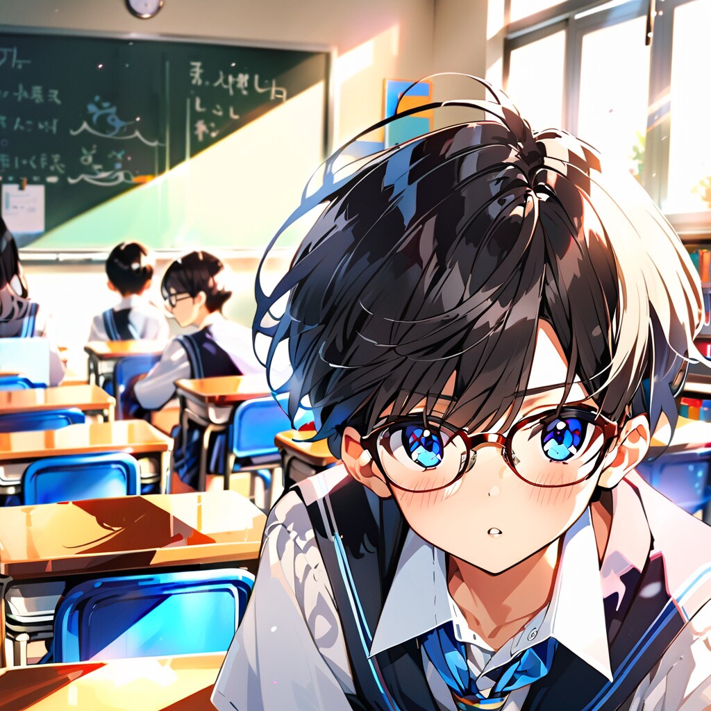 カメラ目線少年