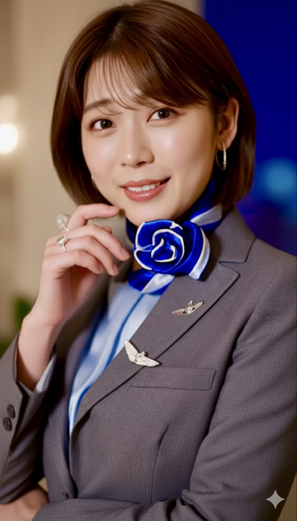 CA制服を着てみた