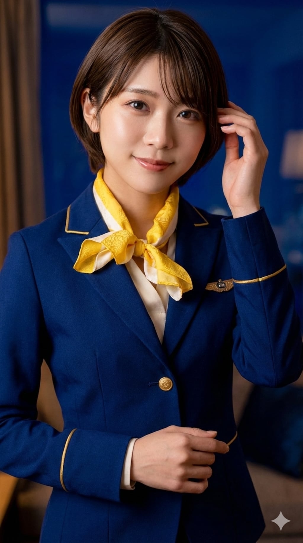 CA制服を着てみた