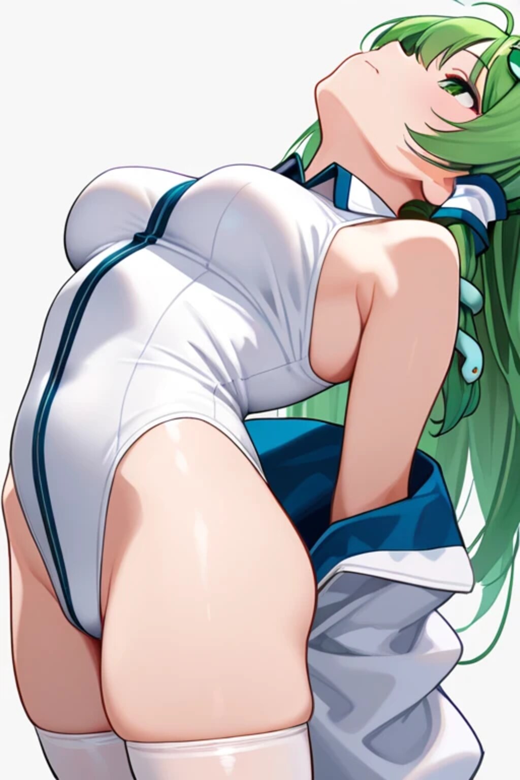 レオタード　後ろ反り2