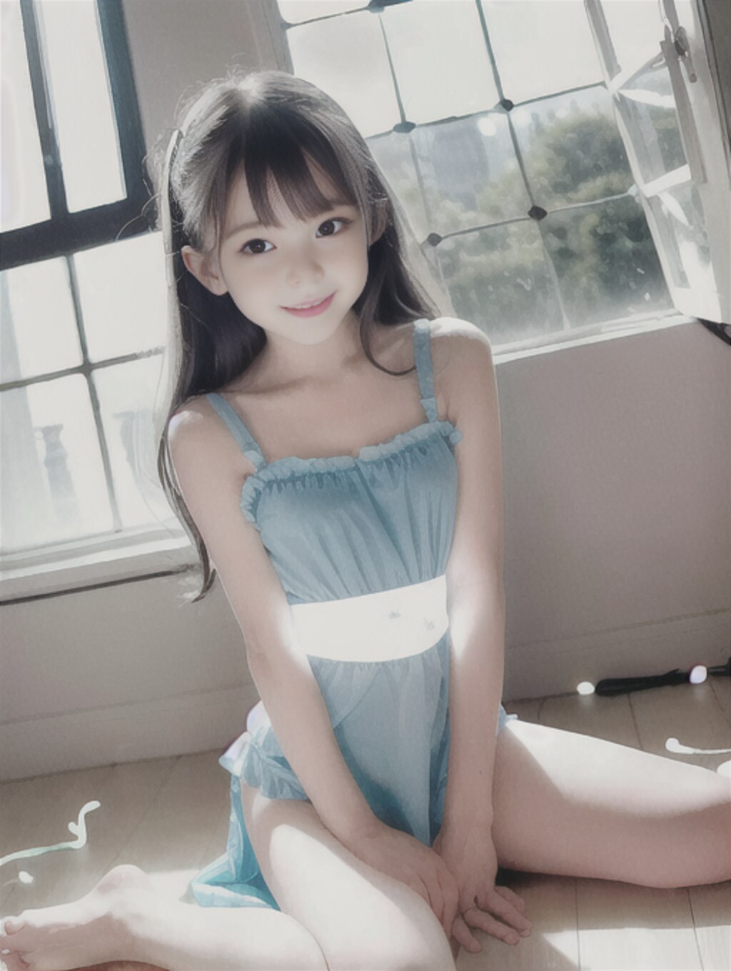 陽射しの中で