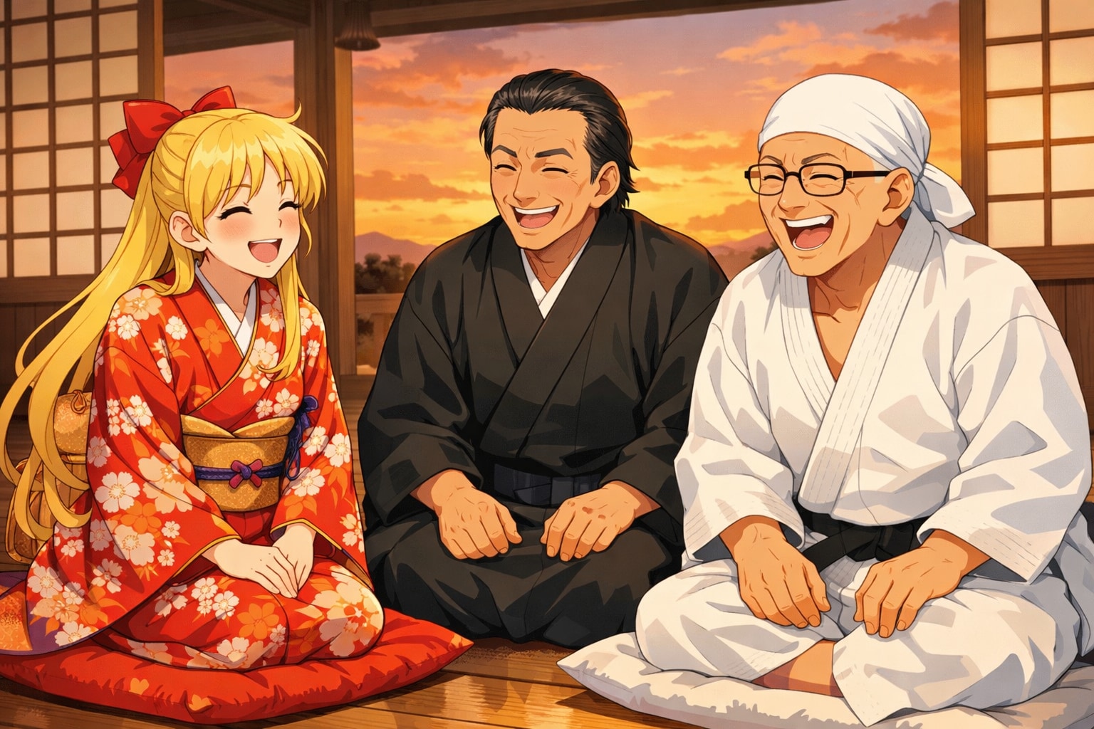 美奈子の部屋2期第一話2(新春スペシャル) | の人気AIイラスト・グラビア