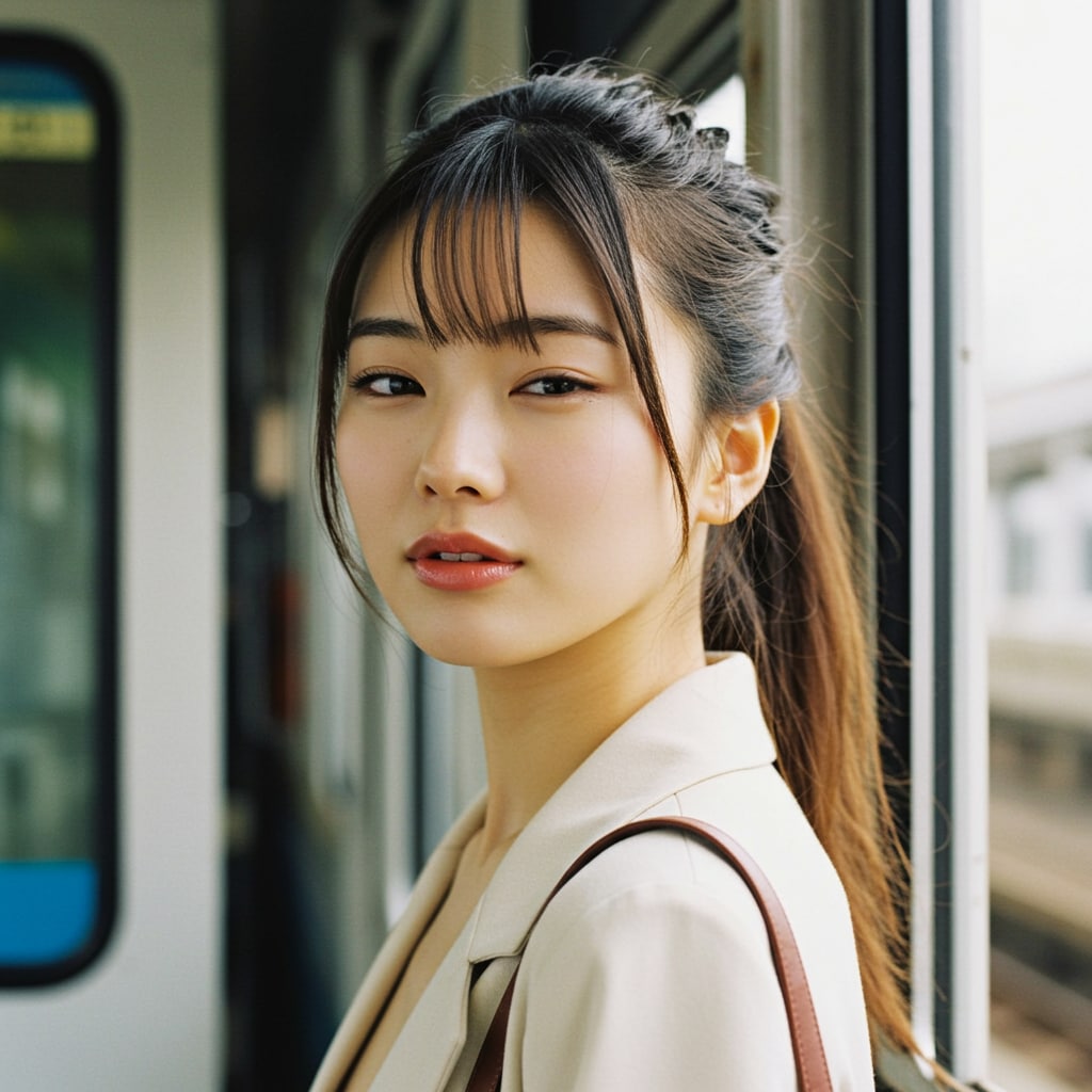 コンタクトつけてない