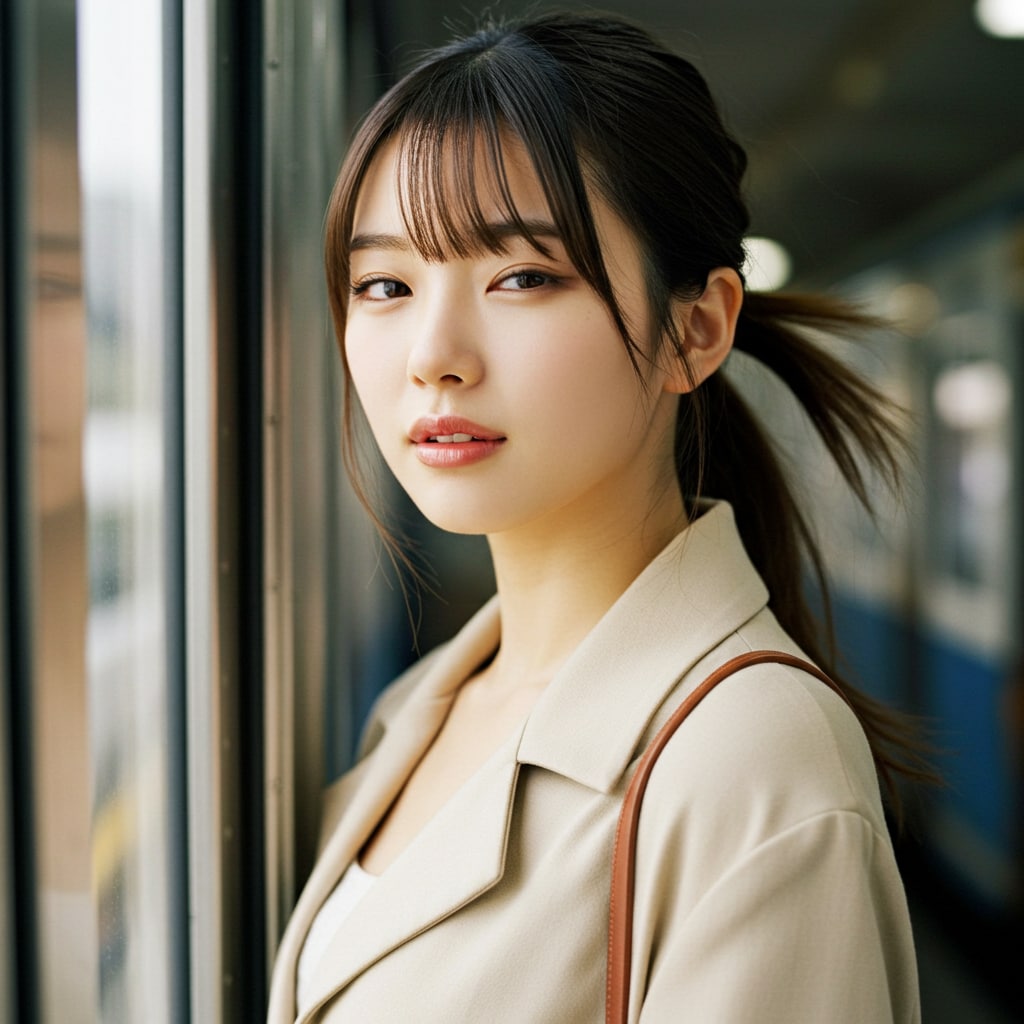 コンタクトつけてない