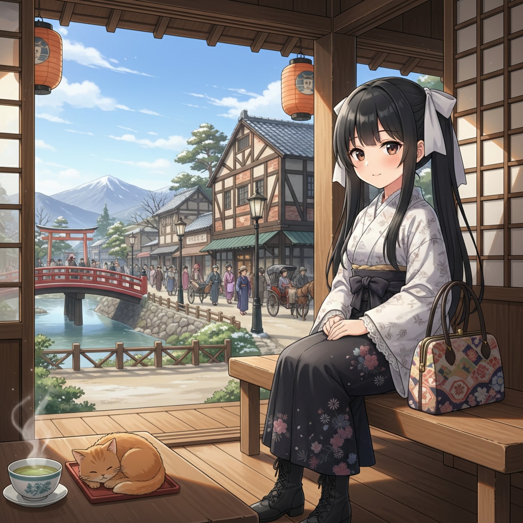 黒ツイさん。大正ロマン | の人気AIイラスト・グラビア