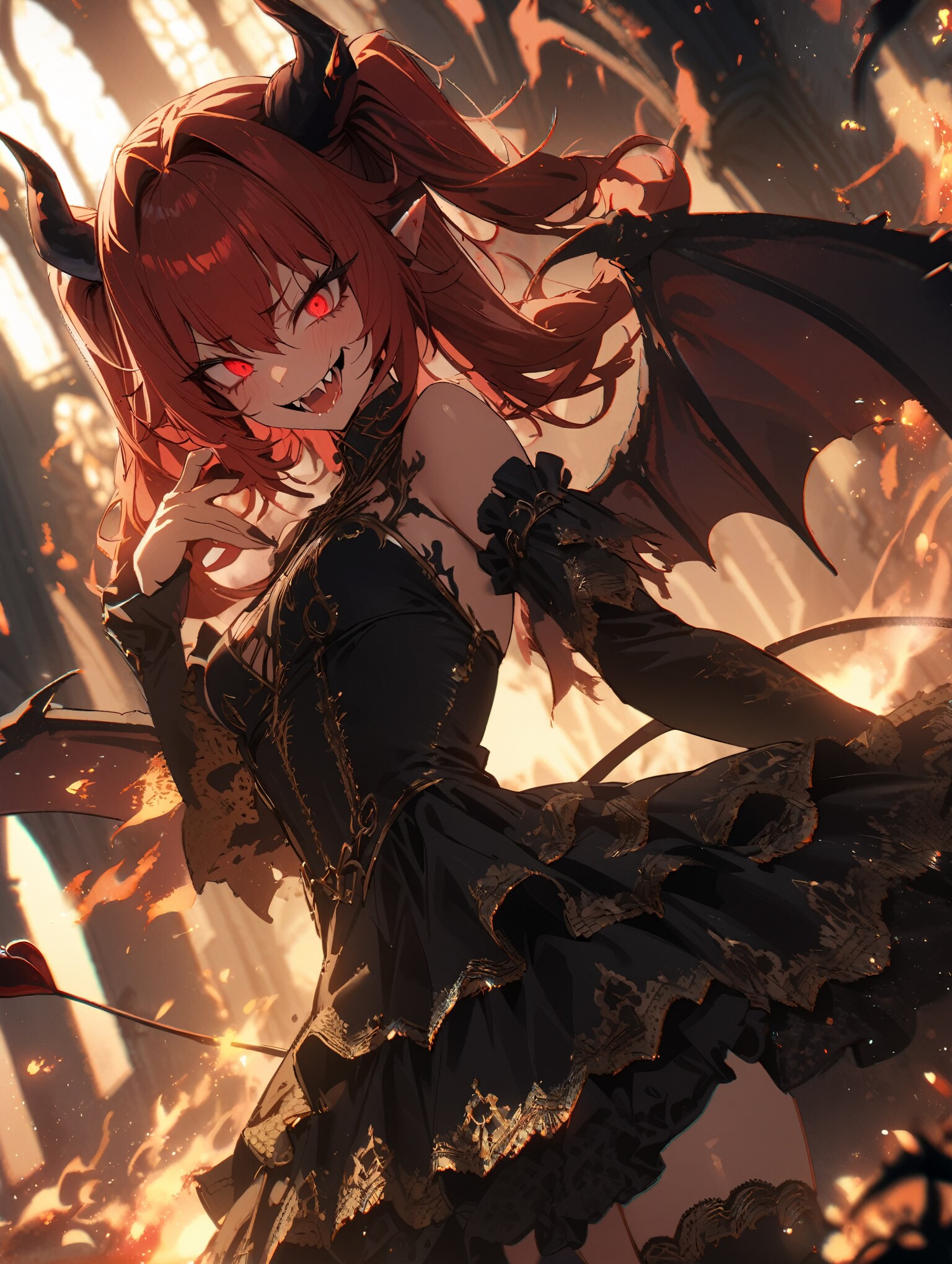 悪魔の笑顔