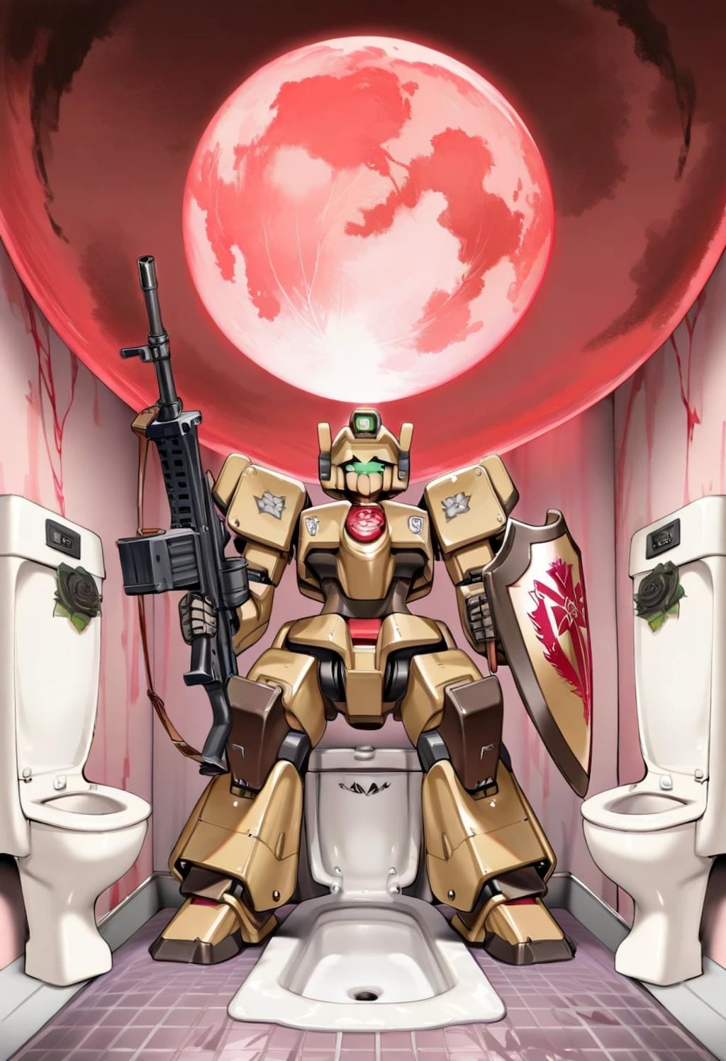 DiePan(ダイパン)トイレに立つ『異世界便器』【ニャンノ世界】